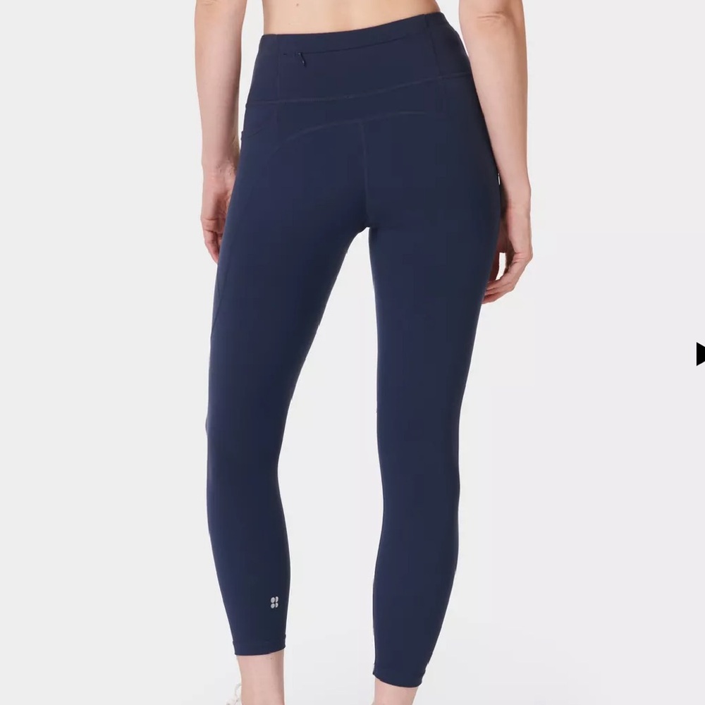 Sweaty Betty Power 7/8 Workout Leggings navy size small